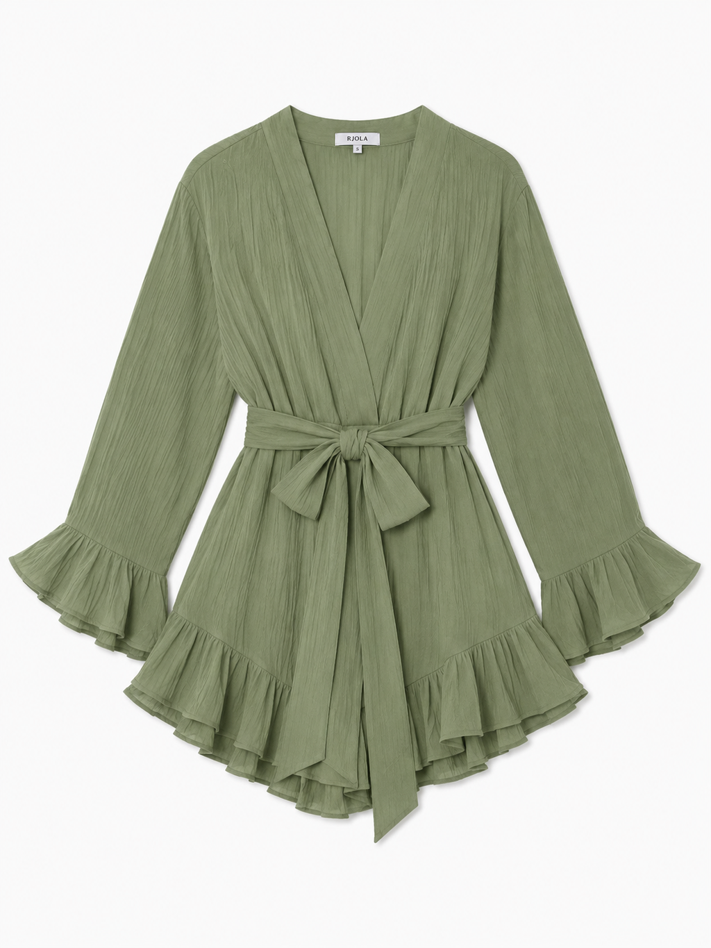 Kurzes Langarmkleid